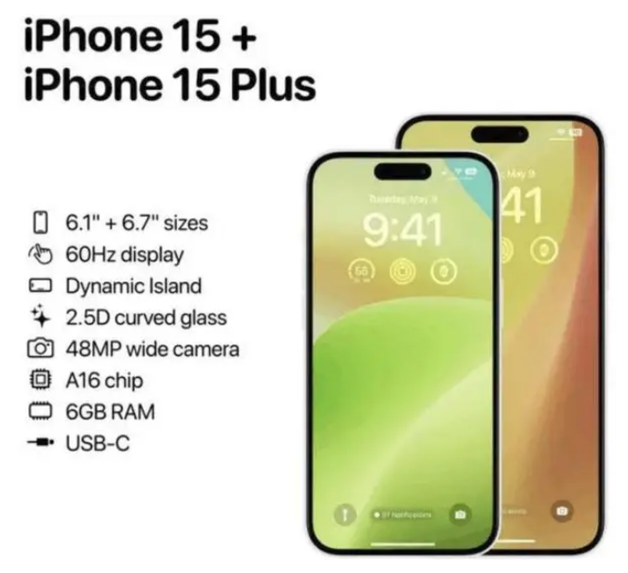宝丰苹果15维修服务分享iPhone15有哪些机型 